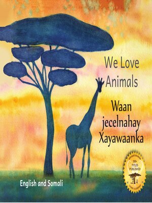 cover image of We Love Animals